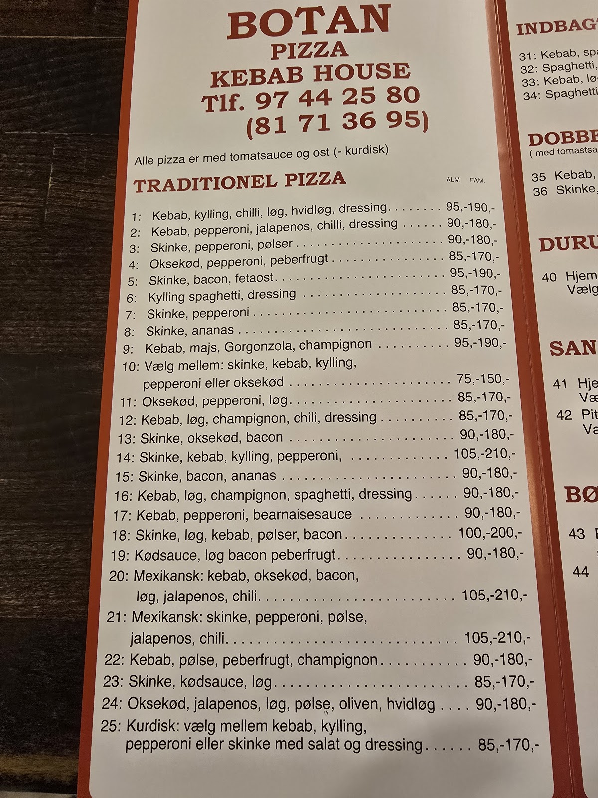 Photo of Botan Pizza v/Mehmet Ali Dogan - Søndergade 4, 7830 Vinderup